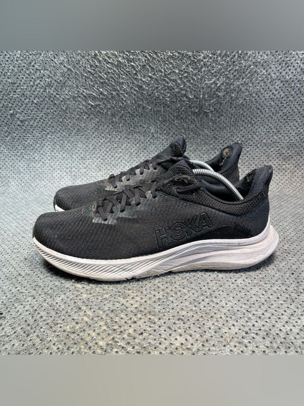 Hoka One One Solimar Black Running Shoes Size 11.5 Men’s.